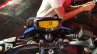 2018 TVS Apache RTR 160 4V India launch Blue instrument cluster