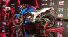 2018 TVS Apache RTR 160 4V India launch Blue left side