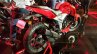 2018 TVS Apache RTR 160 4V India launch Red rear right quarter