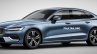 Next-gen 2018 Volvo S60 front three quarters rendering