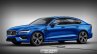 Next-gen 2018 Volvo S60 plug-in hybrid rendering