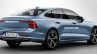 Next-gen 2018 Volvo S60 rear three quarters rendering