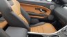 Range Rover Evoque convertible front seat