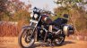 Royal Enfield Thunderbird 500 Titanium by Eimor Customs front left quarter