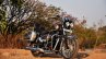 Royal Enfield Thunderbird 500 Titanium by Eimor Customs front right quarter