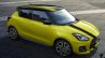 Suzuki Swift Sport Beeracing front three quarters elevated view