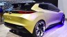 Tata 45X concept rear three quarters at 2018 Geneva Motor Show