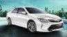 Toyota Camry Hybrid front three quarters