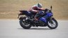 Yamaha YZF-R15 v3.0 track ride review right side action