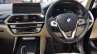 2018 BMW X3 Black Sapphire dashboard driver side