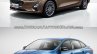 2018 Ford Focus Sedan vs 2014 Ford Focus Sedan front three quarters