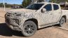 2018 Mitsubishi Triton (facelift) front three quarters left side spy shot