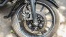 Bajaj Avenger 180 Street test ride review front wheel