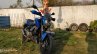 Bajaj Dominar 400 with Blue Domivel kit front angle