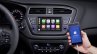 Euro-spec 2018 Hyundai i20 (facelift) infotainment system