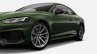 Indian-spec 2018 Audi RS 5 Coupe Sonoma Green Metallic left side