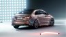 Mercedes A-Class L Sedan Rose Gold rear three quarters right side