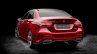 Mercedes A-Class L Sedan rear three quarters studio image