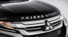 Mitsubishi Pajero Sport Rockford Fosgate hood emblem