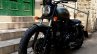 Royal Enfield Thunderbird 350 Brat Bob Bulleteer Customs front left quarter