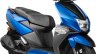 TVS Ntorq 125 Metallic Blue press front angle