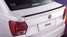 VW Ameo Pace glossy black boot lip spoiler