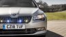 Armoured Skoda Superb Estate front fascia