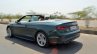 Audi A5 Cabriolet review rear action shot