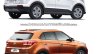 Hyundai Creta old vs new rear three quarters