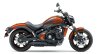 Kawasaki Vulcan S Pearl Lava Orange press right side