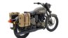 Royal Enfield Classic 500 Pegasus Limited Edition Service Brown rear three quarters