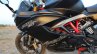 TVS Apache RR 310 Black detailed review left side fairing