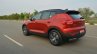 Volvo XC40 review rear three quarters action shot