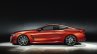 2018 BMW 8 Series Coupe with optional carbon package profile