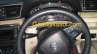 2018 Maruti Ciaz (facelift) steering wheel and instrument panel spy shot