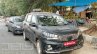 2018 Maruti Ertiga spy shot front