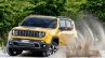 2019 Jeep Renegade Trailhawk action shot front