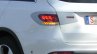 2019 Mercedes GLC facelift spy shot tail light