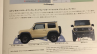 2019 Suzuki Jimny Sierra specifications leaked