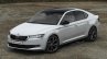 2020 Skoda Octavia front three quarters rendering