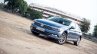 VW Passat review front angle