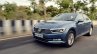 VW Passat review front three quarters motion