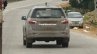 Facelifted Isuzu MU-X rear three quarters spy shot