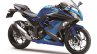 Kawasaki Ninja 300 2018 blue left quarter