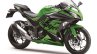 Kawasaki Ninja 300 2018 green front right quarter