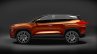 Tata Harrier side rendering