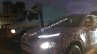 tata harrier spy image front led drl headlamp 37a5