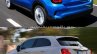 2019 fiat 500x vs 2015 fiat 500x rear three quarte 4347