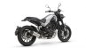 Benelli Leoncino scrambler silver colour rear quarter