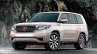 Next-gen Toyota Land Cruiser front three quarters rendering